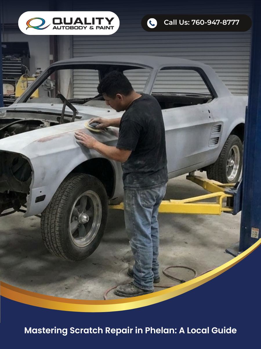 Mastering Scratch Repair in Phelan: A Local Guide | Quality Autobody & Paint