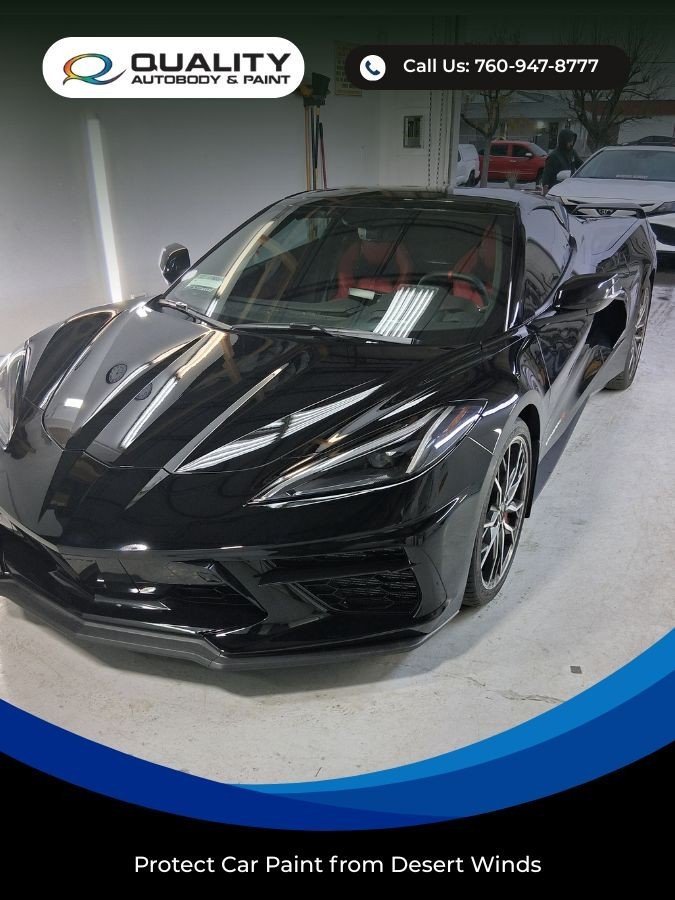 Protect Car Paint from Desert Winds | Quality Autobody & Paint