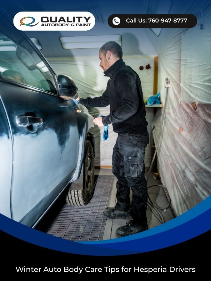Winter Auto Body Care Tips for Hesperia Drivers | Quality Autobody & Paint